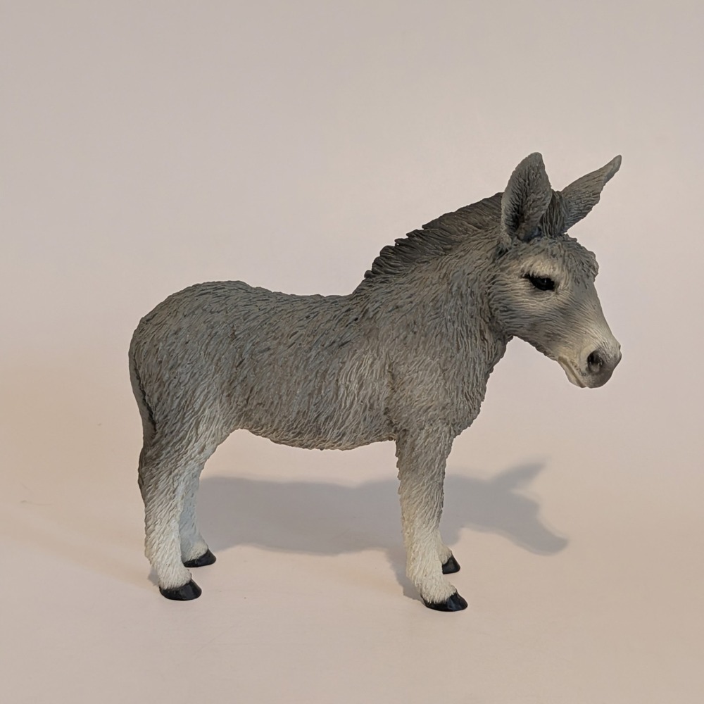 Conversation Concepts Donkey Figurine Gray Resin 4 3/4"